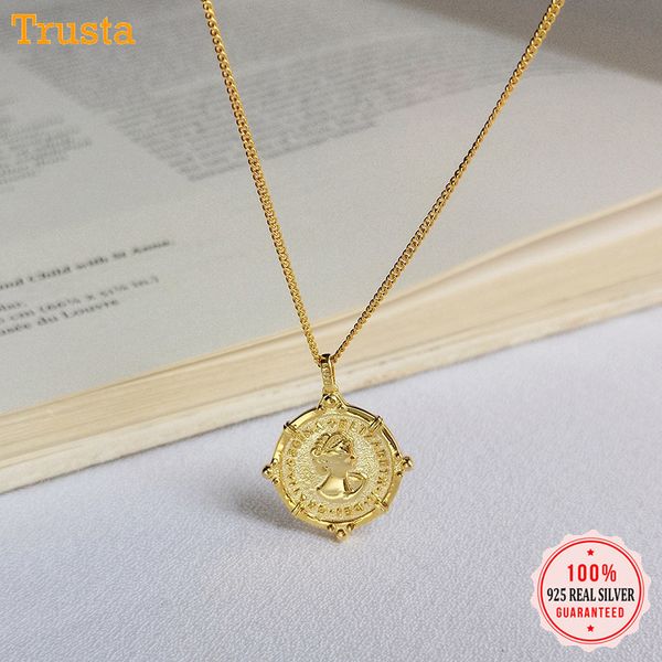 trusta coin necklace 925 silver pendant charm gold plated solid stuff women head emboss necklace 925 jewelry ds1553-22
trusta coin necklace 925 silver pendant charm gold plated solid stuff women head emboss necklace 925 jewelry ds1553-22