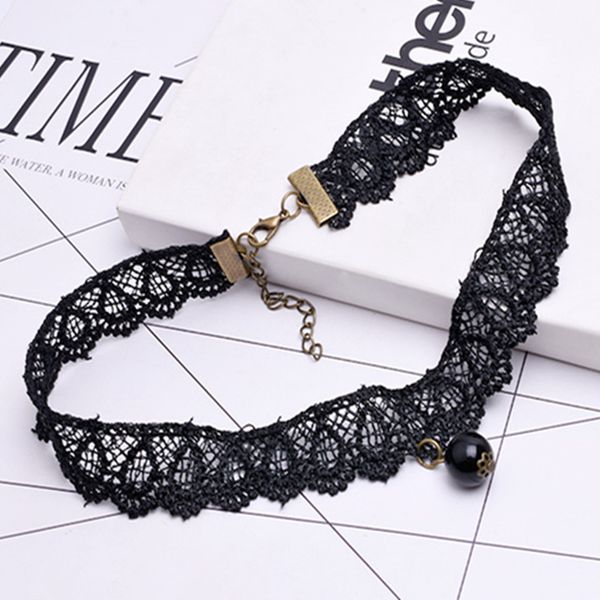 leather lace choker pendant necklace crystal bib collar black short necklace women jewelry, Golden;silver
leather lace choker pendant necklace crystal bib collar black short necklace women jewelry, Golden;silver