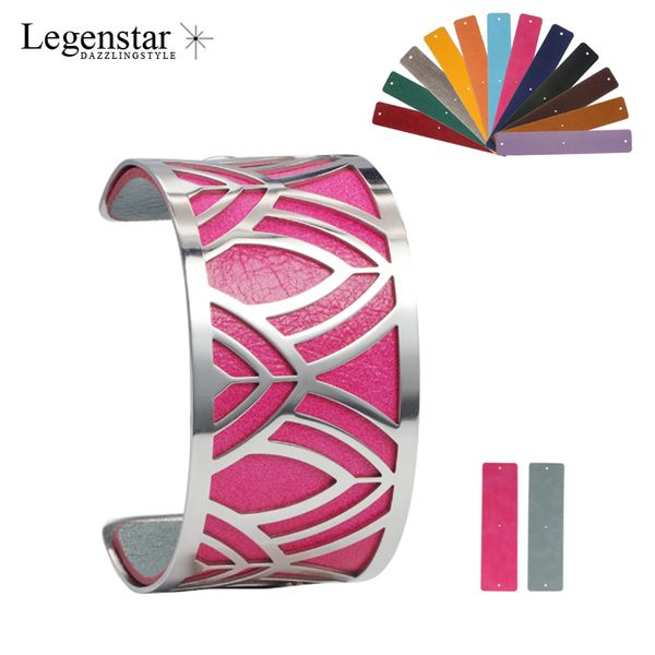 legenstar manchette bangles bracelets for women manchette femme reversible leather arm cuff stainless steel bracelet jewelry, Black
legenstar manchette bangles bracelets for women manchette femme reversible leather arm cuff stainless steel bracelet jewelry, Black