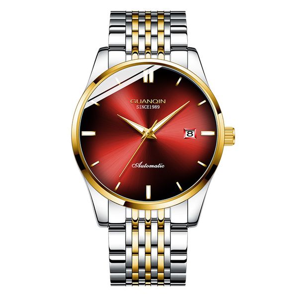 guanqin gj16141 import business men watch luxury watches new colorful luminous automatic mechanical watches relogio masculino, Slivery;brown
guanqin gj16141 import business men watch luxury watches new colorful luminous automatic mechanical watches relogio masculino, Slivery;brown