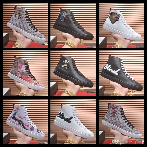 19sw high sneakers mens shoes casual white shoes men footwear red bottoms designers zapatos hombre plus size 39-45 yyyy6, Black
19sw high sneakers mens shoes casual white shoes men footwear red bottoms designers zapatos hombre plus size 39-45 yyyy6, Black