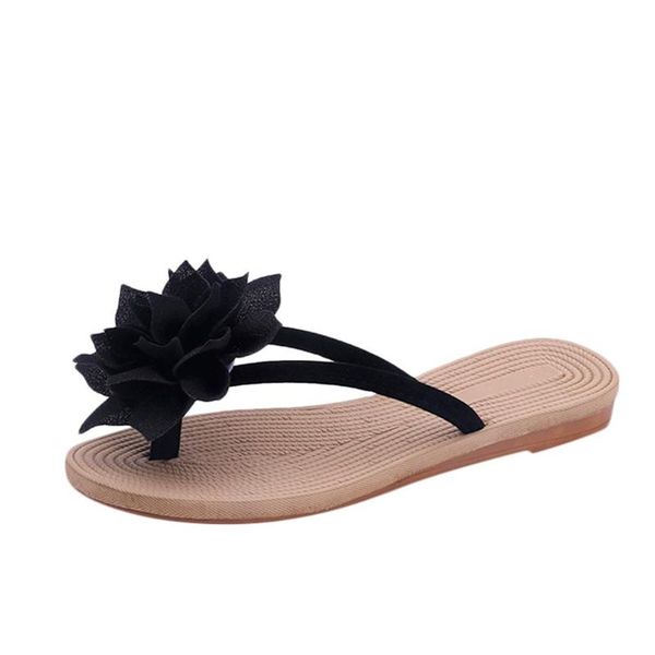 jaycosin women flower slippers female summer bohemia beach shoes flat platform slipper lightweight flipflops low heel slidesa513, Black 
jaycosin women flower slippers female summer bohemia beach shoes flat platform slipper lightweight flipflops low heel slidesa513, Black