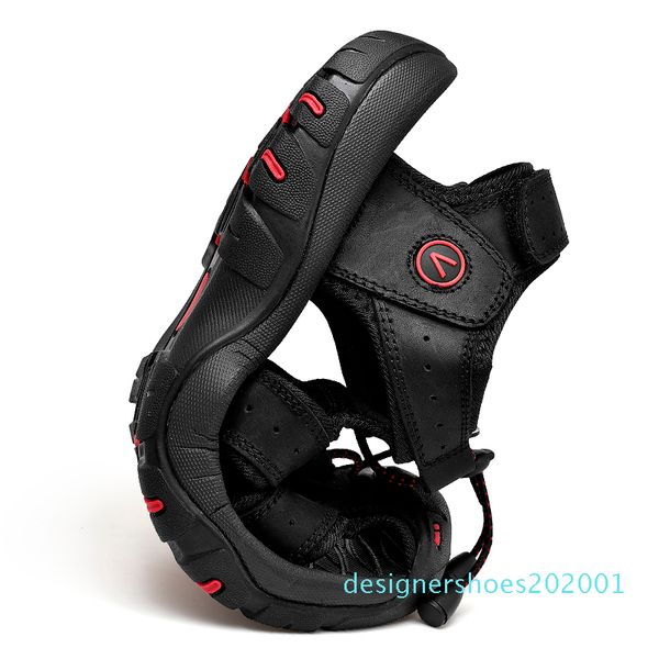 new male shoes genuine leather men sandals summer men big size 48 beach sandals man fashion outdoor casual sneakers d01, Black
new male shoes genuine leather men sandals summer men big size 48 beach sandals man fashion outdoor casual sneakers d01, Black