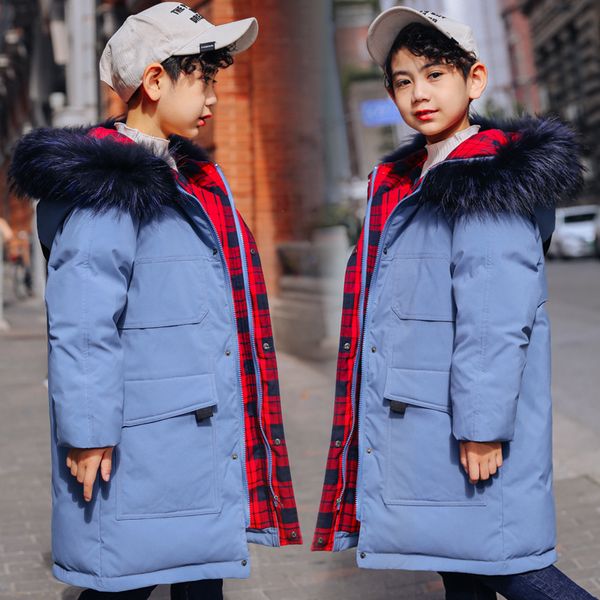 brand korean style children boys jacket long kids down jacket hooded knee length thick warm windproof cloak snowwear fur collar, Blue;gray
brand korean style children boys jacket long kids down jacket hooded knee length thick warm windproof cloak snowwear fur collar, Blue;gray
