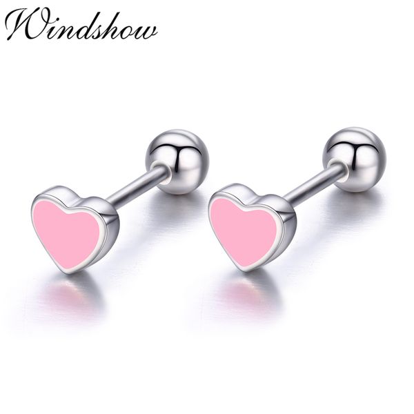cute small black heart 925 sterling silver screw stud earrings for women girls children baby kids jewelry orecchini aros aretes, Golden;silver
cute small black heart 925 sterling silver screw stud earrings for women girls children baby kids jewelry orecchini aros aretes, Golden;silver