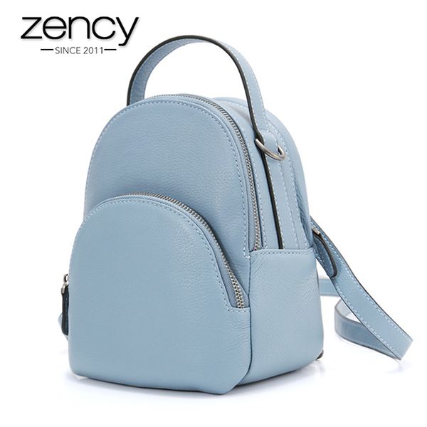zency fashion women backpack 100% genuine leather daily casual knapsack preppy style schoolbag small travel bags black grey
zency fashion women backpack 100% genuine leather daily casual knapsack preppy style schoolbag small travel bags black grey