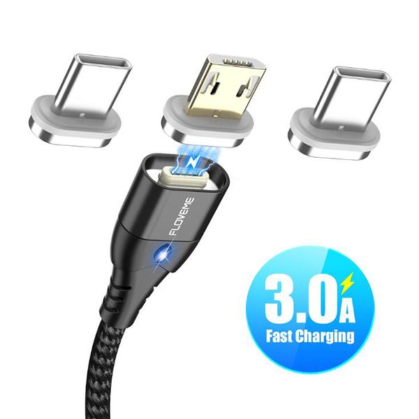 magnetic cable micro usb type c for phone cable 1m 3a fast charging wire type-c magnet charger phone cable
magnetic cable micro usb type c for phone cable 1m 3a fast charging wire type-c magnet charger phone cable