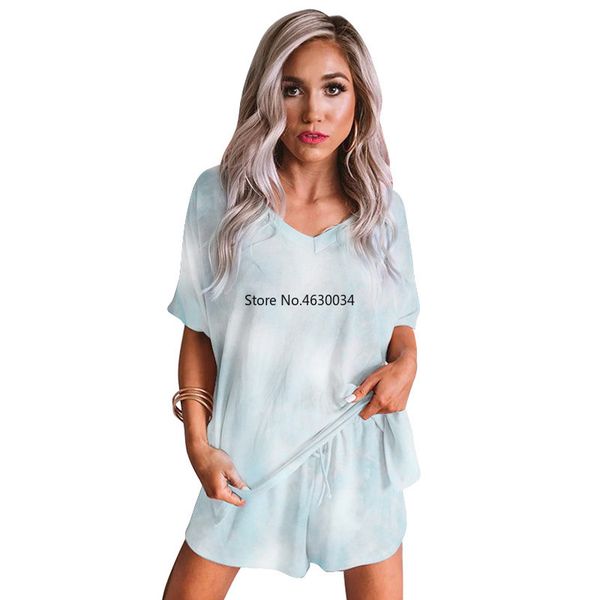 women's sleepwear womens tie dye printed ruffle short pajamas set summer outfits for women 2021 clothes cusual v-neck sleeve 2 piece, Black;red
women's sleepwear womens tie dye printed ruffle short pajamas set summer outfits for women 2021 clothes cusual v-neck sleeve 2 piece, Black;red