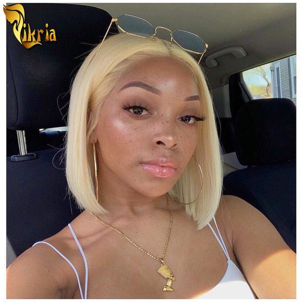 short bob wig 613 blonde 13x4 lace front human hair wig full lace wig 130%~150% density 8~14inches with baby hair for black women, Black;brown
short bob wig 613 blonde 13x4 lace front human hair wig full lace wig 130%~150% density 8~14inches with baby hair for black women, Black;brown