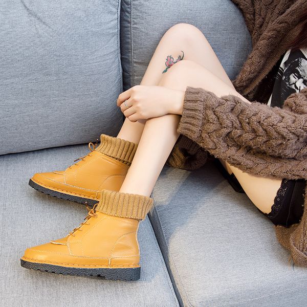 autumn boots women's rubber shoes rain round toe booties ladies luxury designer bootee woman 2019 low heels booties lace up, Black
autumn boots women's rubber shoes rain round toe booties ladies luxury designer bootee woman 2019 low heels booties lace up, Black