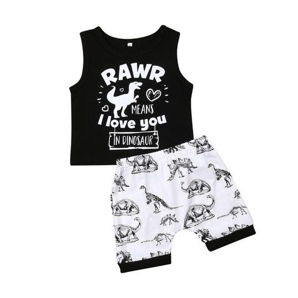 infant kid baby boy summer cute clothes sets dinosaur vest t-shirt shorts pants outfit summer set, White
infant kid baby boy summer cute clothes sets dinosaur vest t-shirt shorts pants outfit summer set, White