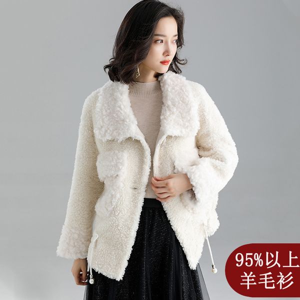 real fur overcoats winter jackets women s short waterproof lamb wool sheep shearing fur casual thick warm 2019 white ship, Black
real fur overcoats winter jackets women s short waterproof lamb wool sheep shearing fur casual thick warm 2019 white ship, Black