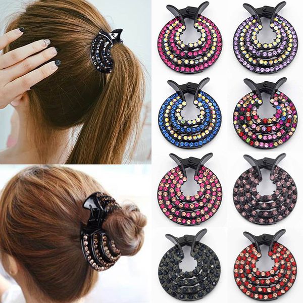 1pc new half-balloon hair clip women nest expanding rhinestone hairpin hair claw hair tie ponytail holders scrunchy accessories, Golden;silver
1pc new half-balloon hair clip women nest expanding rhinestone hairpin hair claw hair tie ponytail holders scrunchy accessories, Golden;silver