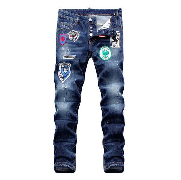 new 2019 men's deisgner jeans fashion casual european and american spring and autumn long men pants dropshipping, Blue
new 2019 men's deisgner jeans fashion casual european and american spring and autumn long men pants dropshipping, Blue