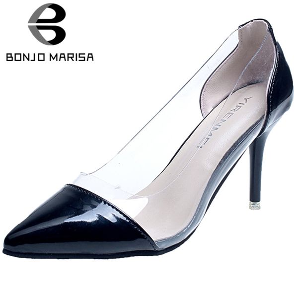 bonjomarisa ins female pumps shallow slip on high heel pumps women pointed toe wedding party club shoes woman, Black
bonjomarisa ins female pumps shallow slip on high heel pumps women pointed toe wedding party club shoes woman, Black