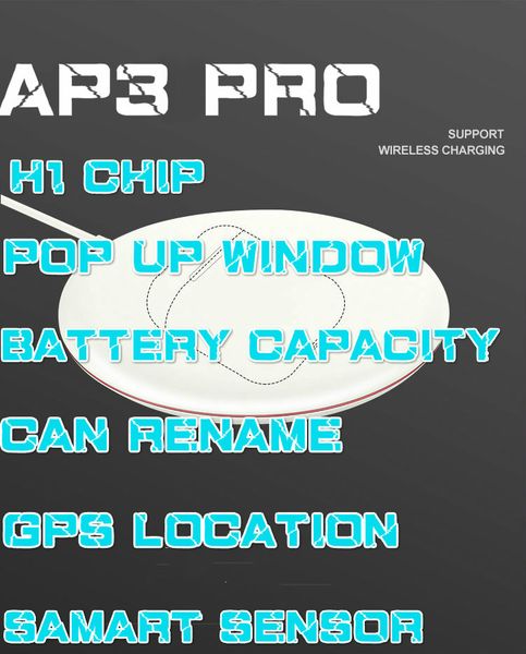 New third generation pro wirele charging function with mart en or renamed wirele bluetooth head et renamed head et h1 chip
New third generation pro wirele charging function with mart en or renamed wirele bluetooth head et renamed head et h1 chip