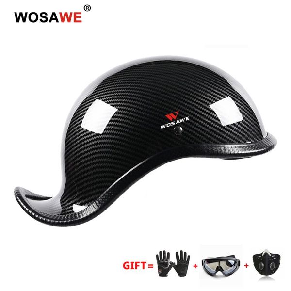wosawe vintage motorcycle helmet motorbike half helmet abs shell german skull cap scooter retro riding helmet+gift
wosawe vintage motorcycle helmet motorbike half helmet abs shell german skull cap scooter retro riding helmet+gift