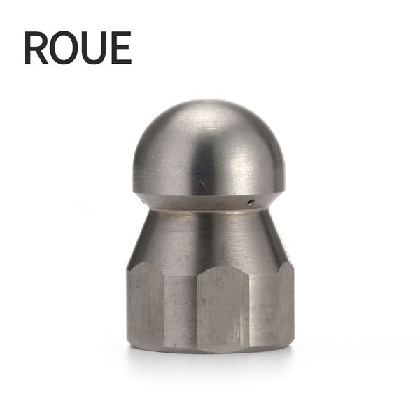 roue high pressure washer accessory sewer nozzle 1/4" bsp female threads 0.5mm-1mm size 1 forward 3 back
roue high pressure washer accessory sewer nozzle 1/4" bsp female threads 0.5mm-1mm size 1 forward 3 back