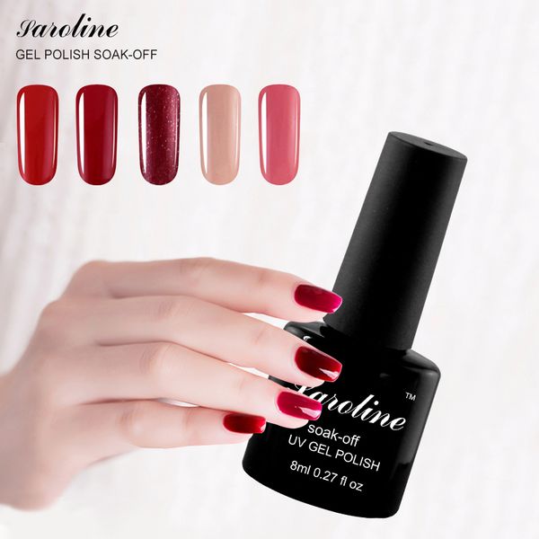 saroline pure color gel nail varnishes semi permanent soak-off uv led gel polish for nails shining black color nail polish, Red;pink
saroline pure color gel nail varnishes semi permanent soak-off uv led gel polish for nails shining black color nail polish, Red;pink
