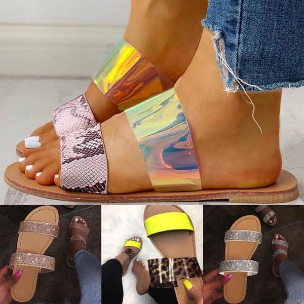 leopard slippers women's summer non-slip slippers monochrome vintage roman plus-size flat sandals shoes chaussure femme, Black
leopard slippers women's summer non-slip slippers monochrome vintage roman plus-size flat sandals shoes chaussure femme, Black