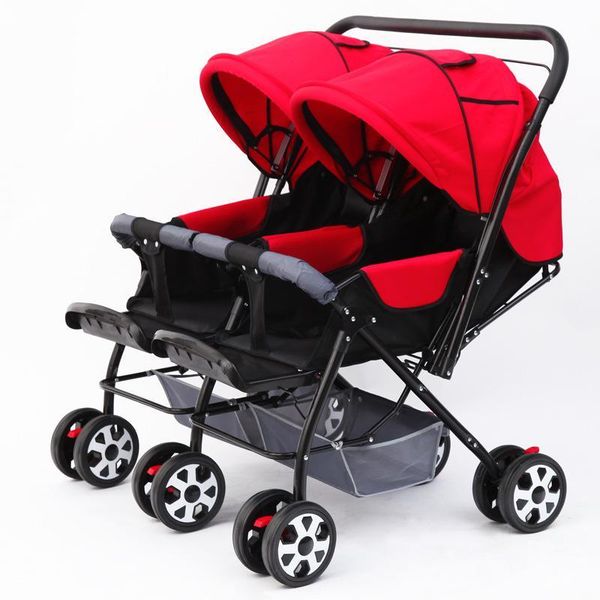 twin baby stroller lightweight folding double stroller absorber baby high landscape can sit reclining
twin baby stroller lightweight folding double stroller absorber baby high landscape can sit reclining