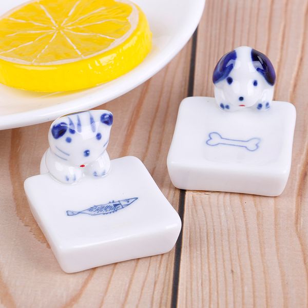 1pcs new animal dog cat ceramic chopsticks spoon fork holder kitchen chopstick rest stand wholesale
1pcs new animal dog cat ceramic chopsticks spoon fork holder kitchen chopstick rest stand wholesale