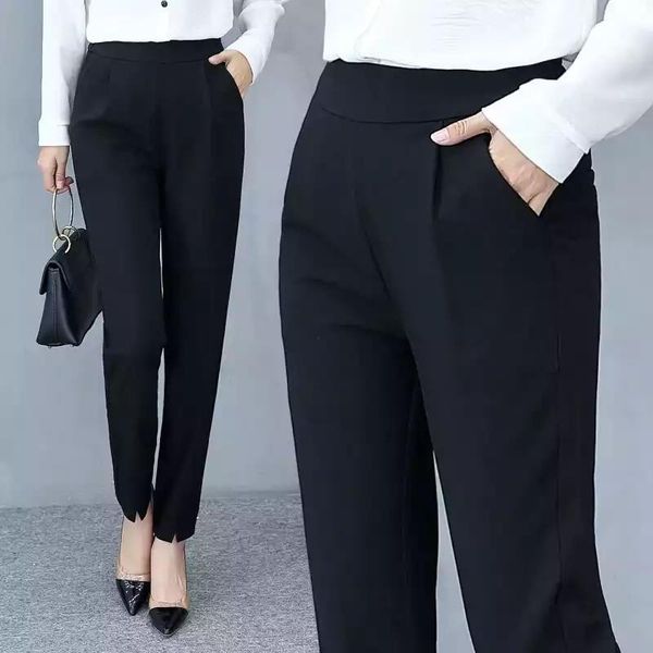 autumn spring office ladies suit pants 2019 fashion women casual pants high waist straight leg slacks lady women trousers, Black;white
autumn spring office ladies suit pants 2019 fashion women casual pants high waist straight leg slacks lady women trousers, Black;white