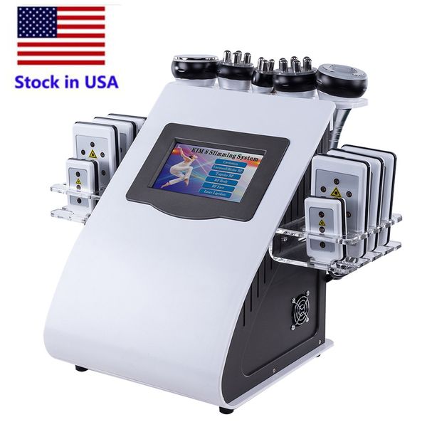 stock in usa new model 40k ultrasonic liposuction cavitation 8 pads laser vacuum rf skin care salon spa slimming machine beauty equipment
stock in usa new model 40k ultrasonic liposuction cavitation 8 pads laser vacuum rf skin care salon spa slimming machine beauty equipment