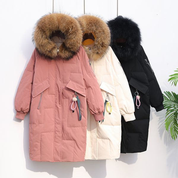 real natural raccoon fur 2020 long down parkas women white duck down jacket winter jacket women thick warm snow female down coat, Black
real natural raccoon fur 2020 long down parkas women white duck down jacket winter jacket women thick warm snow female down coat, Black