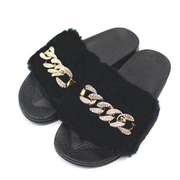 ladies womens diamante chain slider slip on rubber mule sandals slippers shoes, Black
ladies womens diamante chain slider slip on rubber mule sandals slippers shoes, Black