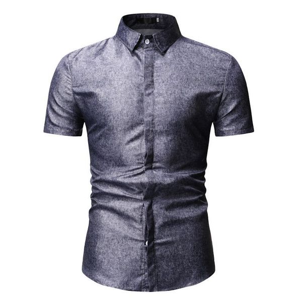 wedding shirt mens dress shirts short sleeve button down shirts slim fit summer clothing l xl xxl xxxl, White;black
wedding shirt mens dress shirts short sleeve button down shirts slim fit summer clothing l xl xxl xxxl, White;black