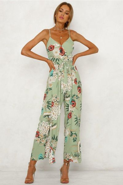 back hollow out sashes ladies jumpsuit new designer flora print breif apparel fashion rompers casual v necck, Black;white
back hollow out sashes ladies jumpsuit new designer flora print breif apparel fashion rompers casual v necck, Black;white