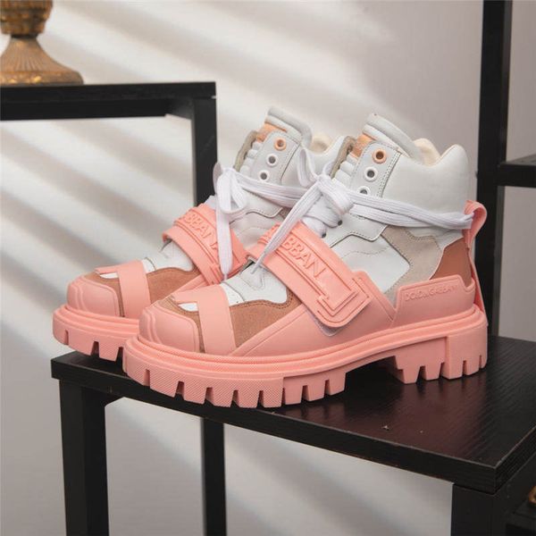 2019dolce&gabbana design decoration mixed material hiking style leather boots shoes pink & white trainer sneakers with box
2019dolce&gabbana design decoration mixed material hiking style leather boots shoes pink & white trainer sneakers with box