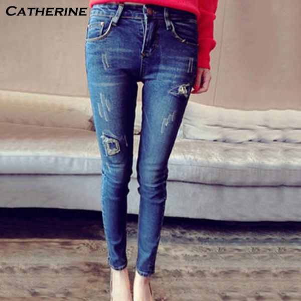 new 2020 summer women's jeans casual tight-up high-waist hole elastic button zipper denim trousers jeans plus size s-3xl#j3, Blue
new 2020 summer women's jeans casual tight-up high-waist hole elastic button zipper denim trousers jeans plus size s-3xl#j3, Blue