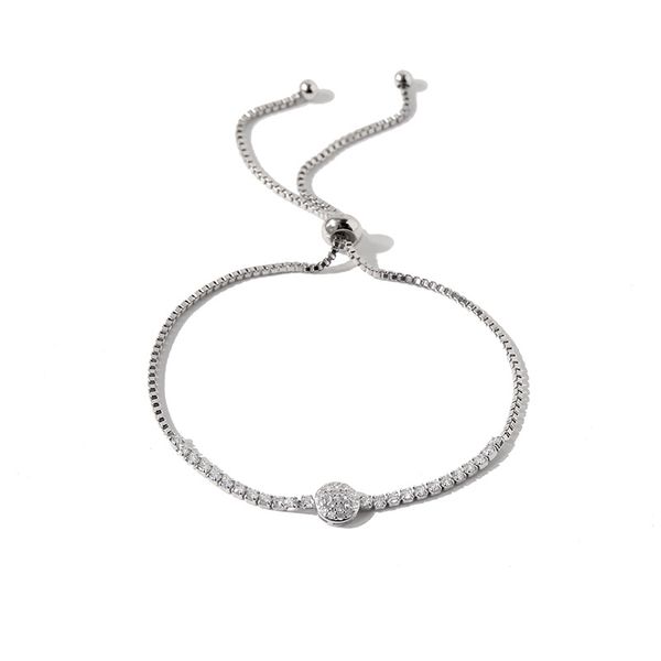 women elegance 5a grade cubic zircon round charm bracelet new fashion prong setting crystal bling bling bracelet bridal jewelry, Black
women elegance 5a grade cubic zircon round charm bracelet new fashion prong setting crystal bling bling bracelet bridal jewelry, Black