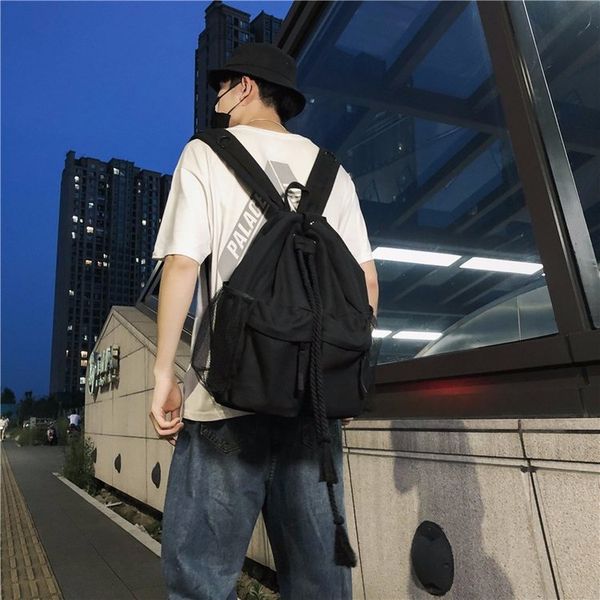 schoolbag female korean high school student retro drawstring chic canvas casual wild large-capacity backpack ins wind
schoolbag female korean high school student retro drawstring chic canvas casual wild large-capacity backpack ins wind