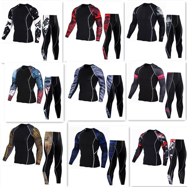 men sportswear sport suit elastic compression pant leggings tights long sleeve sweat shirt running jogger fitness gym outfit set, Black;blue
men sportswear sport suit elastic compression pant leggings tights long sleeve sweat shirt running jogger fitness gym outfit set, Black;blue