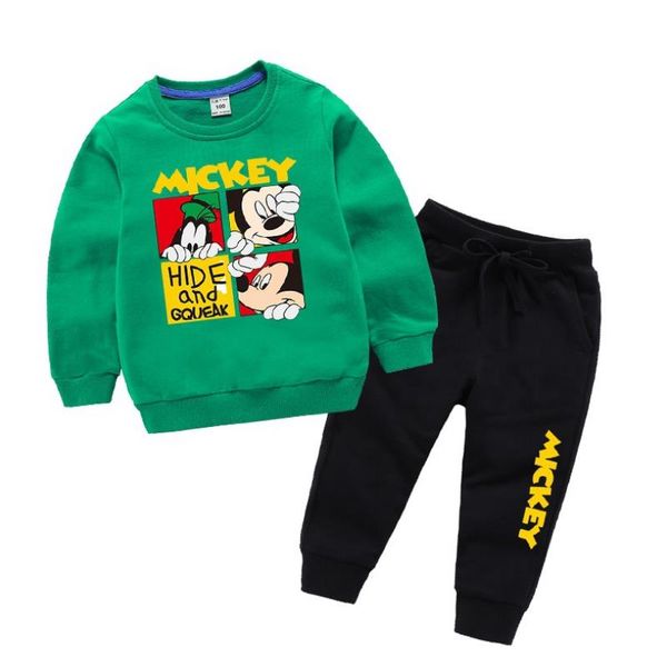 baby mouse t-shirt +trousers sets boys cartoon sport suits girl pure cotton spring and autumn sets 2-8y, White
baby mouse t-shirt +trousers sets boys cartoon sport suits girl pure cotton spring and autumn sets 2-8y, White