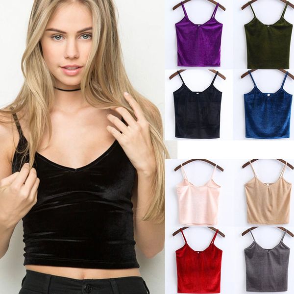 imcute brand fashion summer women girl sleeveless solid velvet tank bustier bra vest crop ladies clothes, White
imcute brand fashion summer women girl sleeveless solid velvet tank bustier bra vest crop ladies clothes, White