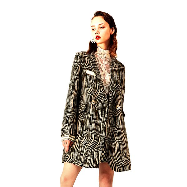 eelmoor 2019aw tiger-skin pattern wool coat suit, White;black
eelmoor 2019aw tiger-skin pattern wool coat suit, White;black