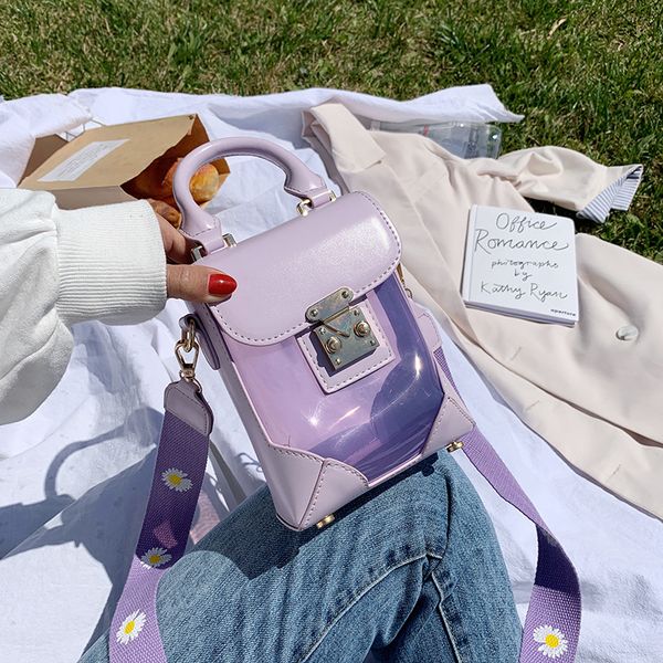 2020 new korean version of the shoulder bag women's casual fashion small fresh jelly bag transparent portable small
2020 new korean version of the shoulder bag women's casual fashion small fresh jelly bag transparent portable small