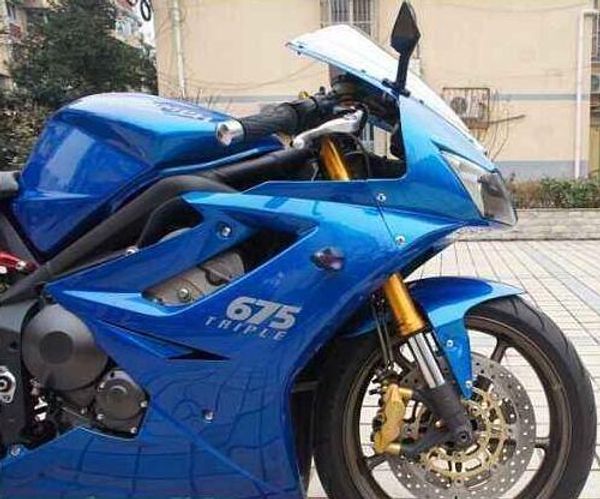 новый abs литья под давлением мотоцикла обтекатели kit подходит для triumph daytona 675r 2006 2007 675 2008 06 07 08 синий глянцевый 
новый abs литья под давлением мотоцикла обтекатели kit подходит для triumph daytona 675r 2006 2007 675 2008 06 07 08 синий глянцевый