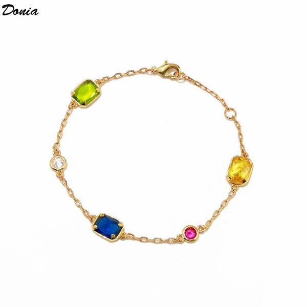 donia jewelry classic designer bracelet candy micro inlaid zirconia fashion luxury opening bracelet in europe and america, Black
donia jewelry classic designer bracelet candy micro inlaid zirconia fashion luxury opening bracelet in europe and america, Black