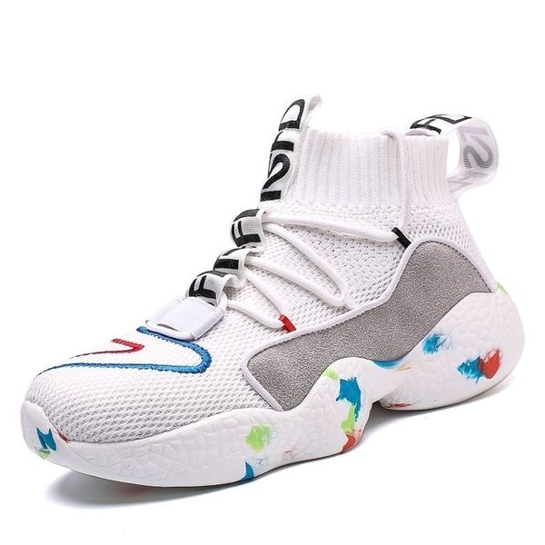man sneakers for men brand high shoes elasticity casual shoes breathable fly weave male shoes trend fashion zapatos hombre cj191205, Black
man sneakers for men brand high shoes elasticity casual shoes breathable fly weave male shoes trend fashion zapatos hombre cj191205, Black