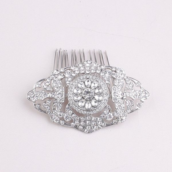 slbridal art deco clear rhinestones crystals pearls flower wedding hair comb bridal hair accessories bridesmaids, Golden;white
slbridal art deco clear rhinestones crystals pearls flower wedding hair comb bridal hair accessories bridesmaids, Golden;white