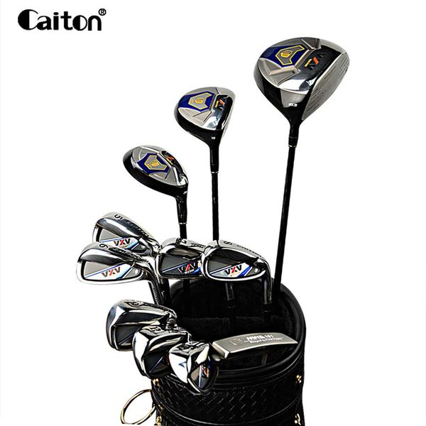 

caiton men's golf clubs complete set with bag