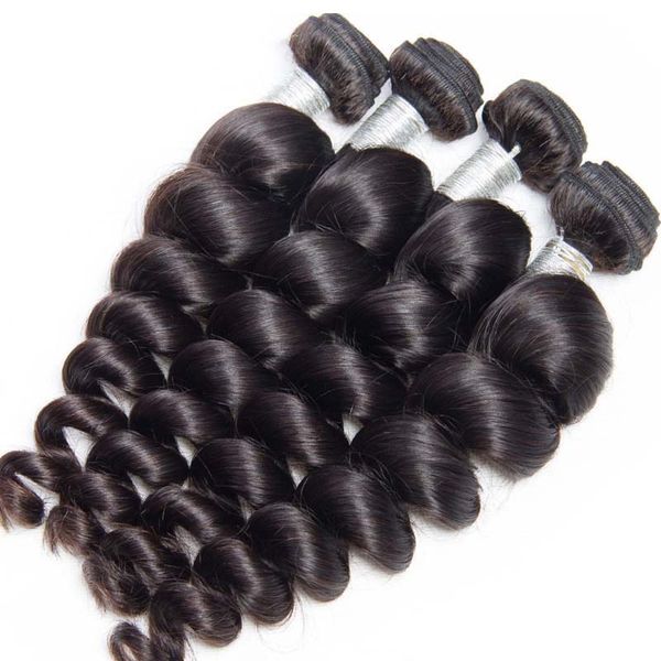 300g loose wave unprocessed virgin human hair weave natural black color 10-28inch, dhl
300g loose wave unprocessed virgin human hair weave natural black color 10-28inch, dhl