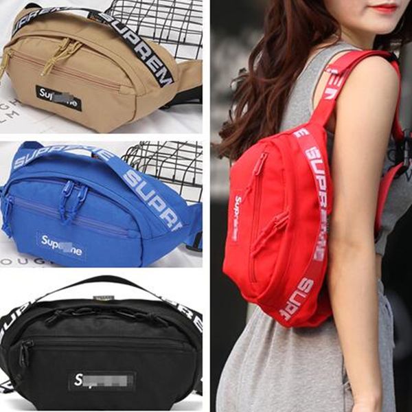 sup 18ss waist bag designer fanny pack crossbody bags men women fashion messenger bag oxford shoulder bags chest bags handbag purse c6607
sup 18ss waist bag designer fanny pack crossbody bags men women fashion messenger bag oxford shoulder bags chest bags handbag purse c6607