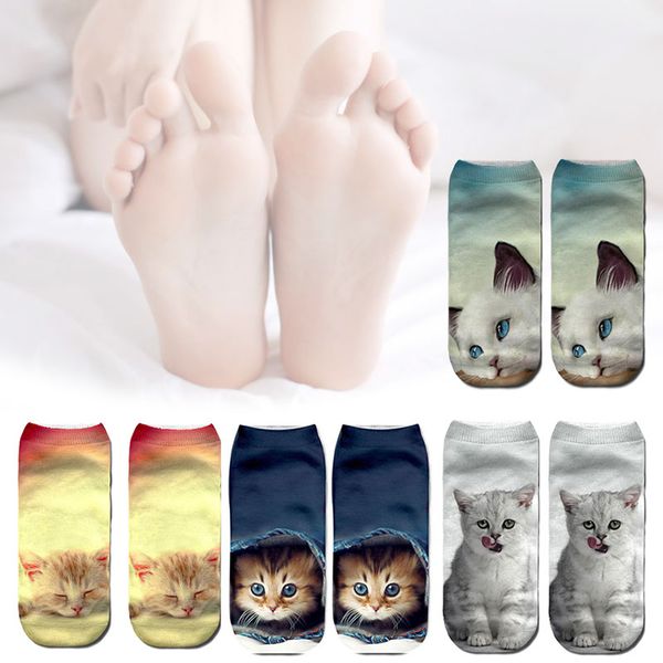 personality 3d printing cat cotton socks women men sport running casual socks student girl boy daily short sock, Black
personality 3d printing cat cotton socks women men sport running casual socks student girl boy daily short sock, Black