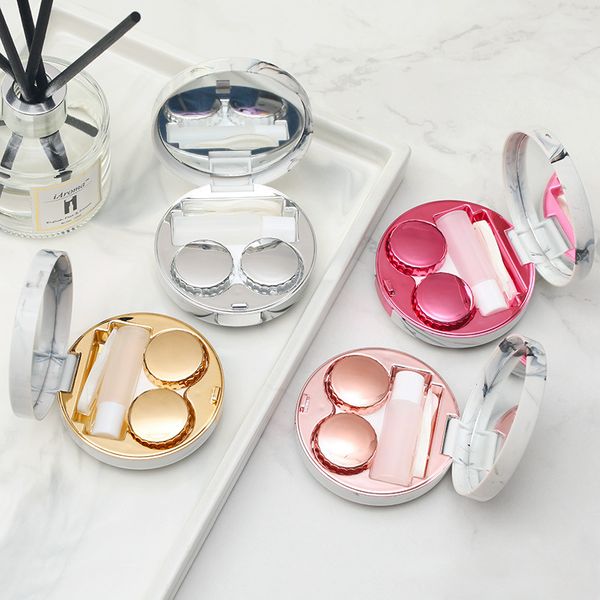 fake marble contact lens case with mirror contact lenses case container cute lovely travel kit box, Silver
fake marble contact lens case with mirror contact lenses case container cute lovely travel kit box, Silver